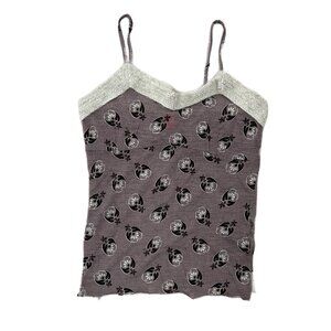 BOSS || Hugo Boss Print Cami tank top with Wool Trim